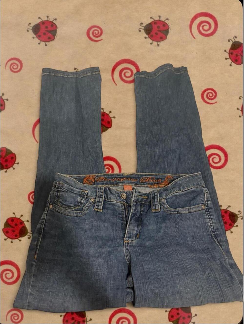 Christopher Kane Women's Blue and Navy Jeans